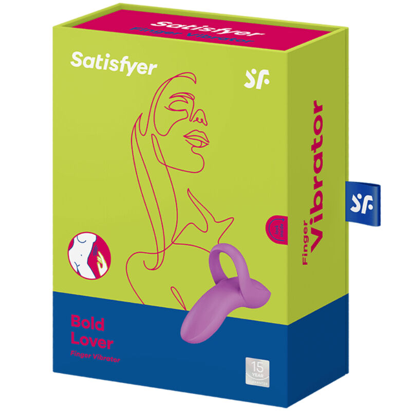 SATISFYER - BOLD LOVER DEDAL VIBRANTE BRANCO