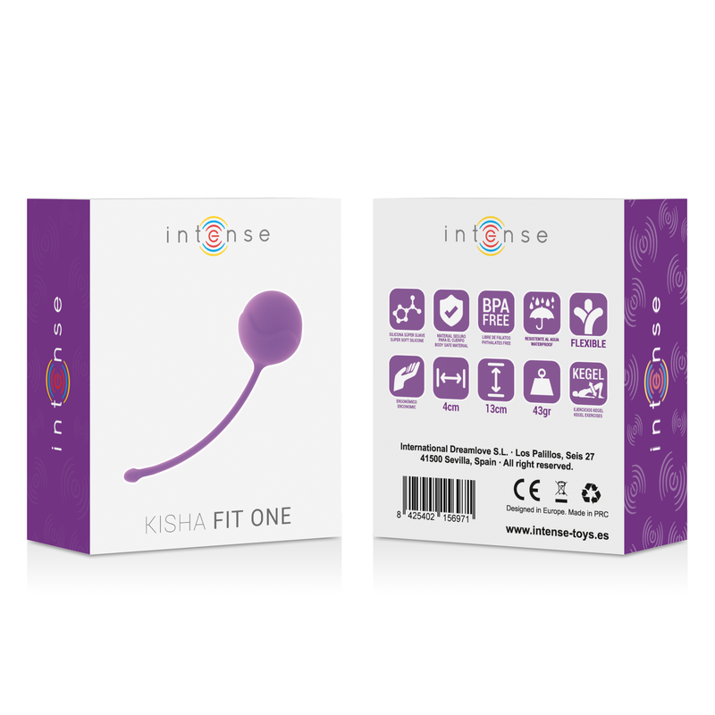 INTENSO - KISHA FIT ONE SILICONE KEGEL LILAC