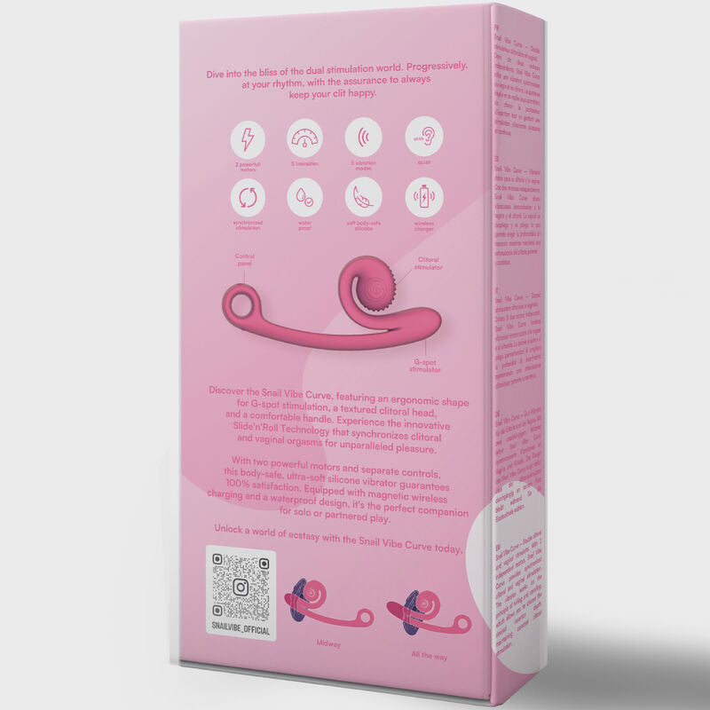 SNAIL VIBE - CURVE VIBRATOR PURPLE