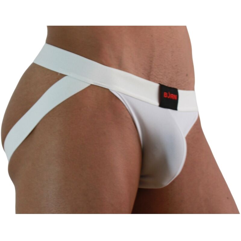 BURN - 007 BRANCO LYCRA JOCK M