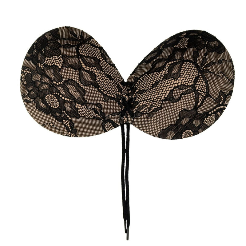 BYE-BRA - INTERLOCKING &amp; EMBROIDERED ADHESIVE BRA CUP B