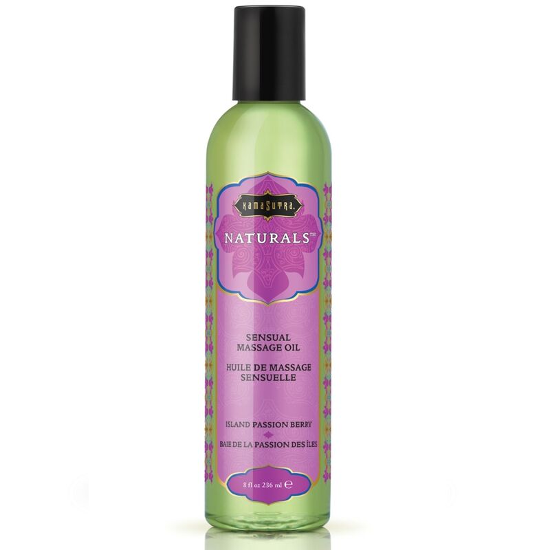 KAMASUTRA - PASSION BERRY NATURAL MASSAGE OIL 236 ML