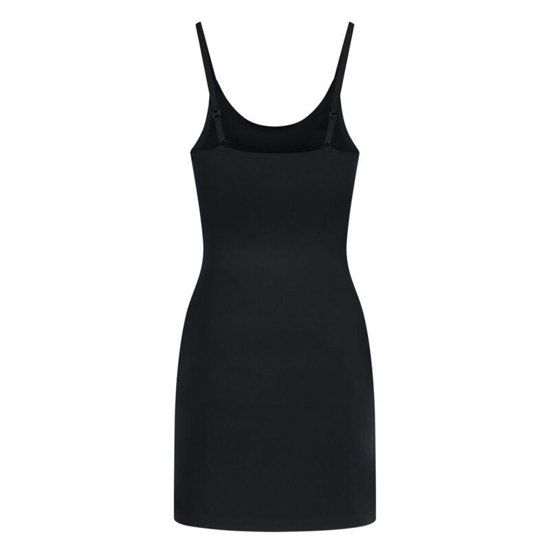 BYE-BRA - SINGLE VESTIDO INVISIBLE NEGRO TALLA XXL