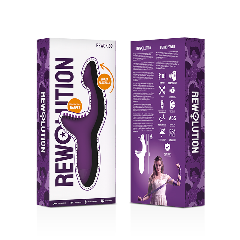 REWOLUTION - ESTIMULADOR VIBRATÓRIO A-SPOT REWOKISS