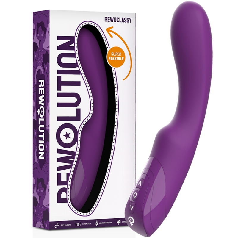 REWOLUTION - VIBRADOR FLEXÍVEL REWOCLASSY