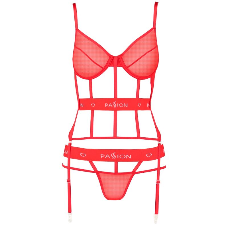 PAIXÃO - CORSETE VERMELHO KYOUKA S/M