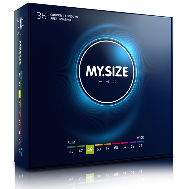 MY SIZE - PRO CONDOMS 49 MM 36 UNITS