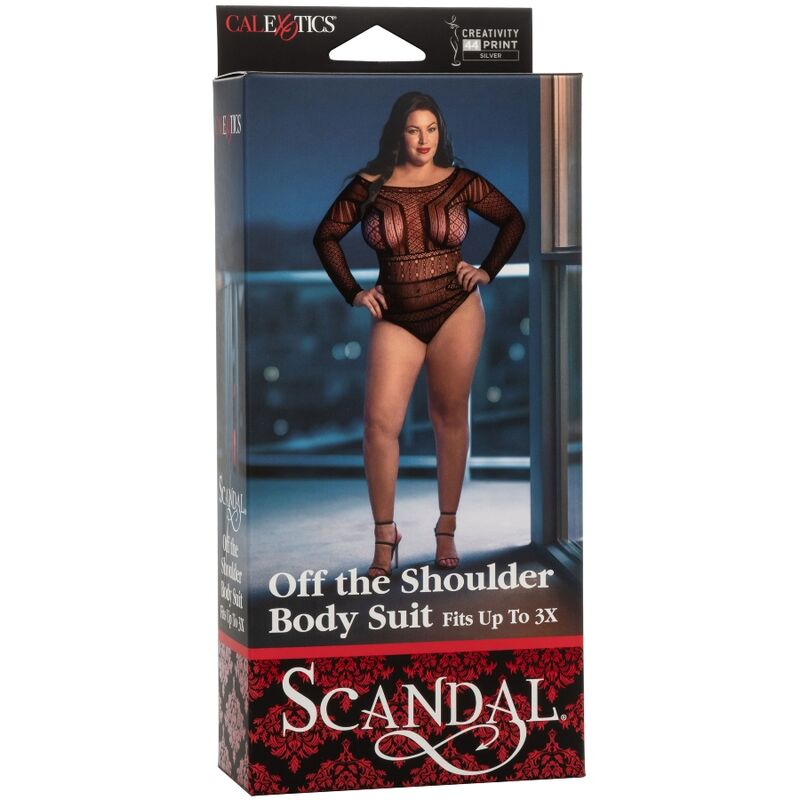 CALEXOTICS - SCANDAL TEDDY TAMANHO GRANDE