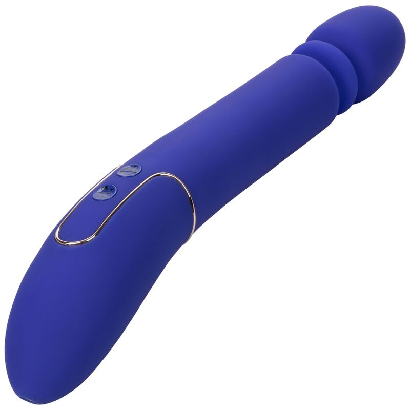 CALEXOTICS - SHAMELESS SLIM THUMPER MASSAGER AZUL