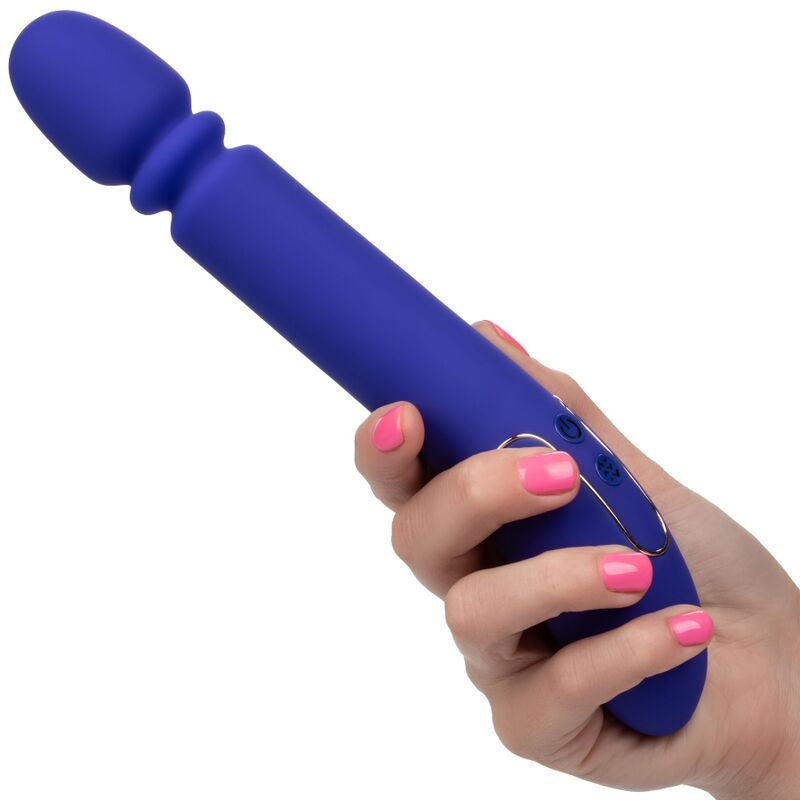 CALEXOTICS - SHAMELESS SLIM THUMPER MASSAGER AZUL