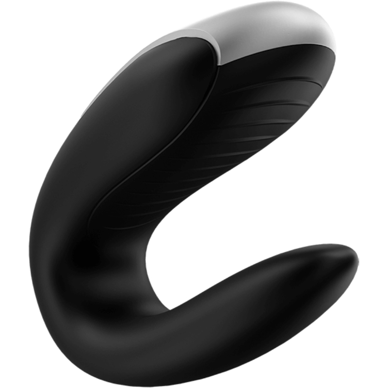 SATISFYER - VIBRADOR DUPLO FUN PARTNER PRETO