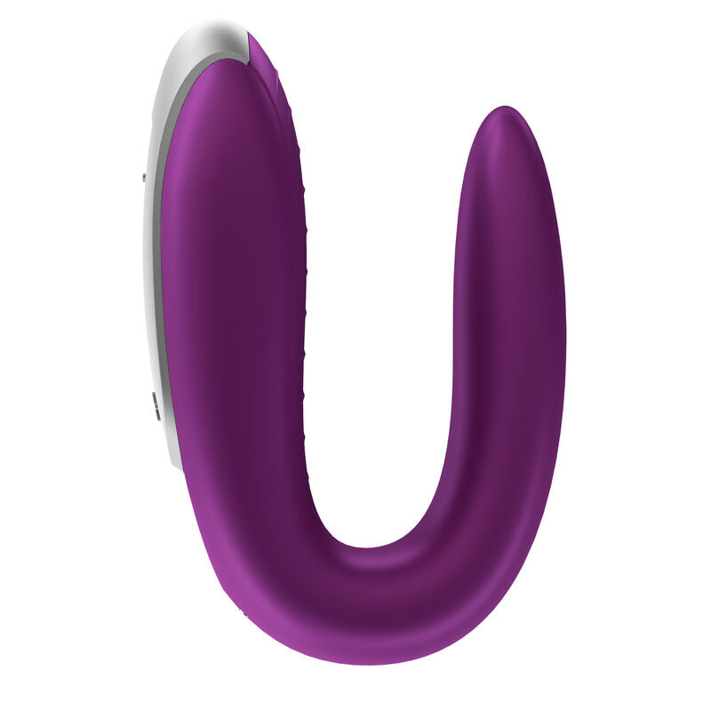 SATISFYER - DOUBLE FUN PARTNER LILAC VIBRATOR