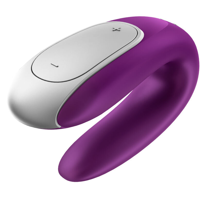 SATISFYER - VIBRADOR DOUBLE FUN PARTNER LILAC