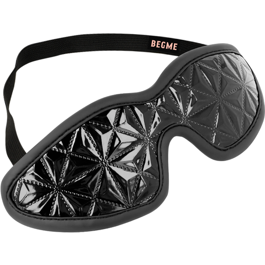 BEGME - MÁSCARA ELÁSTICA PARA OS OLHOS BLACK EDITION COM FORRO DE NEOPRENE