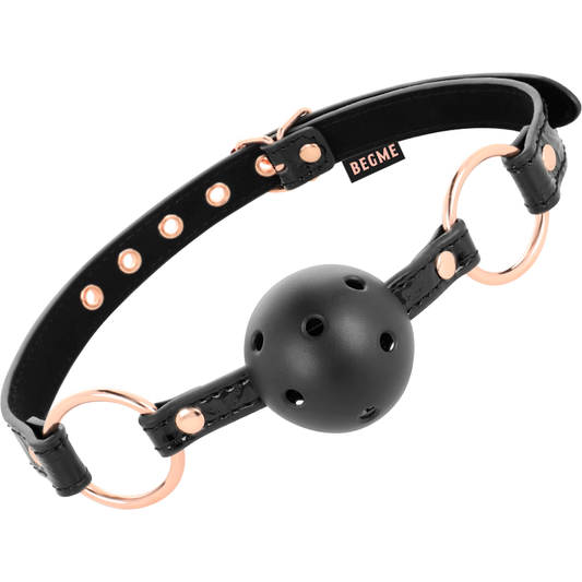 BEGME - BLACK EDITION VEGAN LEATHER GAG