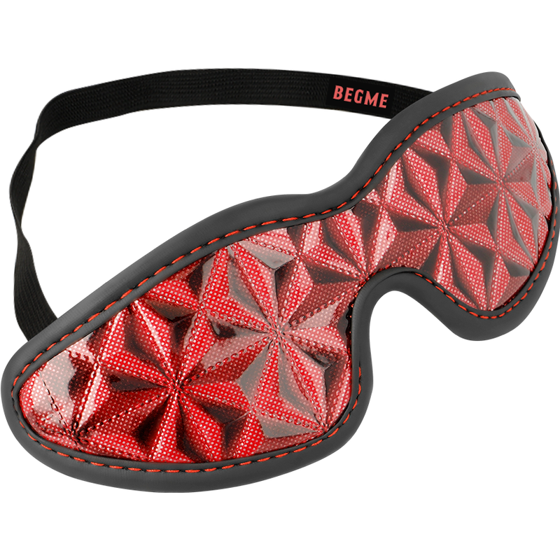 BEGME - MÁSCARA ELÁSTICA PARA OS OLHOS RED EDITION COM FORRO DE NEOPRENE