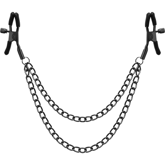 BEGME - RED EDITION NIPPLE CLAMPS WITH CHAIN