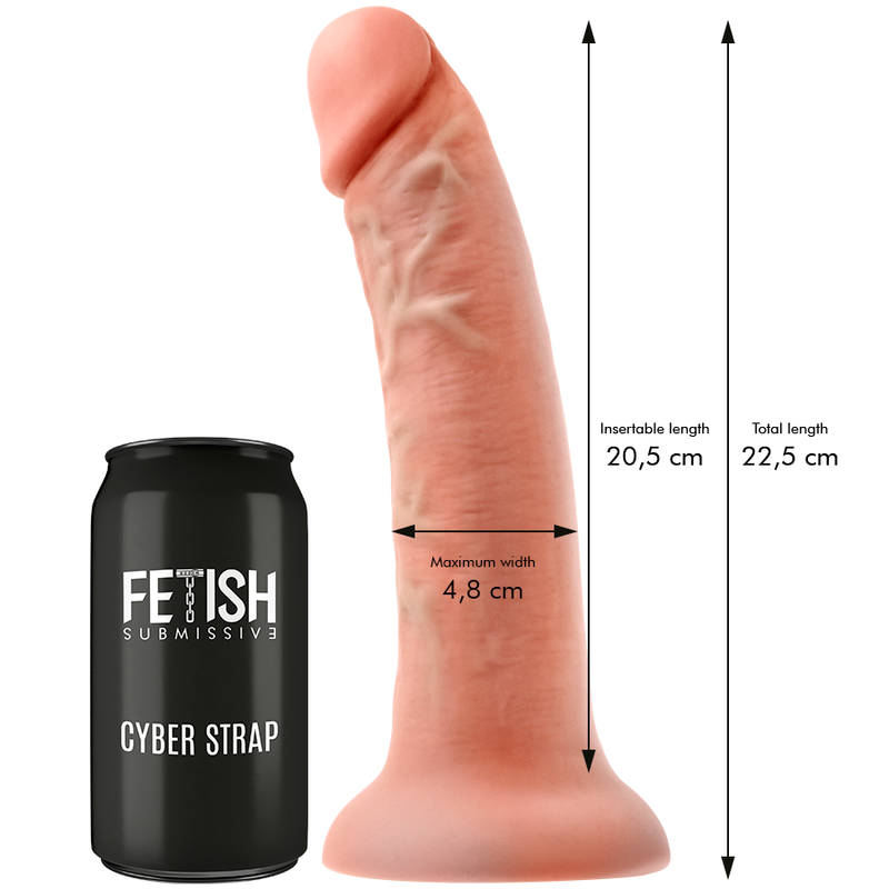 FETISH SUBMISSIVE CYBER STRAP - ARREIO COM DILDO DE CONTROLE REMOTO WATCHME TECHNOLOGY L