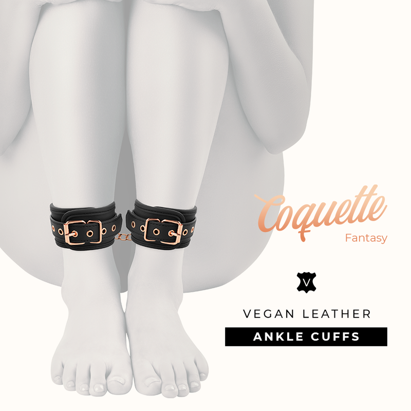 COQUETTE CHIC DESIRE - FANTASY NEOPRENE LINED ANKLE CUFFS