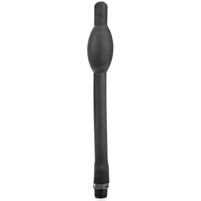 ALL BLACK - 27 CM SILICONE INFLATABLE ANAL SHOWER