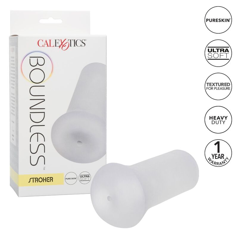 CALEXOTICS - MASTURBADOR TRANSPARENTE BOUNDLESS STROKER