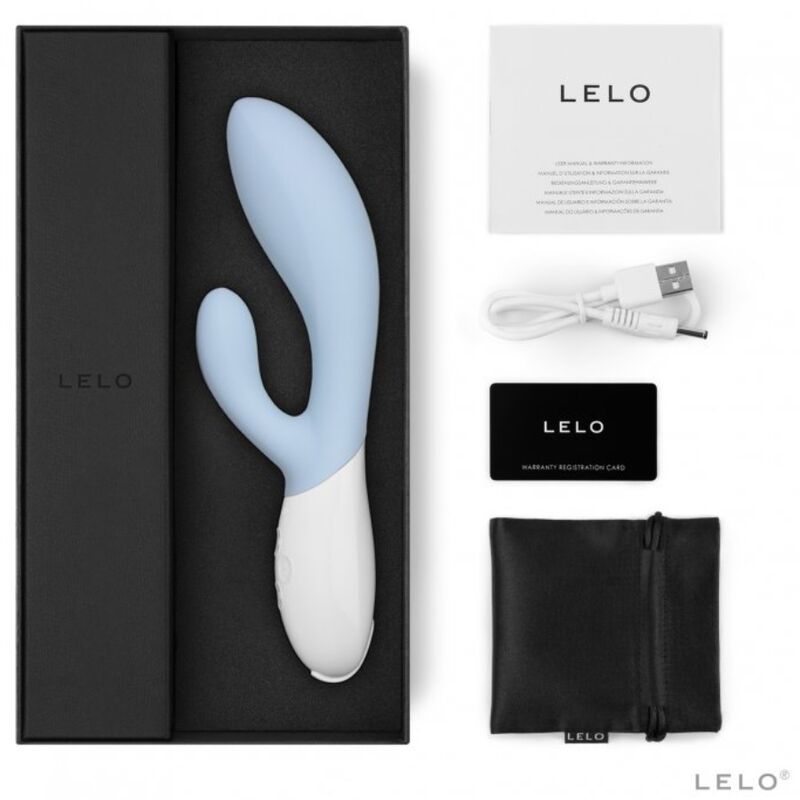 LELO - INA 3 VIBRADOR LUXO CELESTE