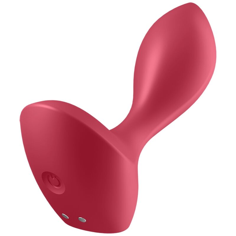 SATISFYER - BACKDOOR LOVER VIBRADOR ANAL PLUG VERMELHO