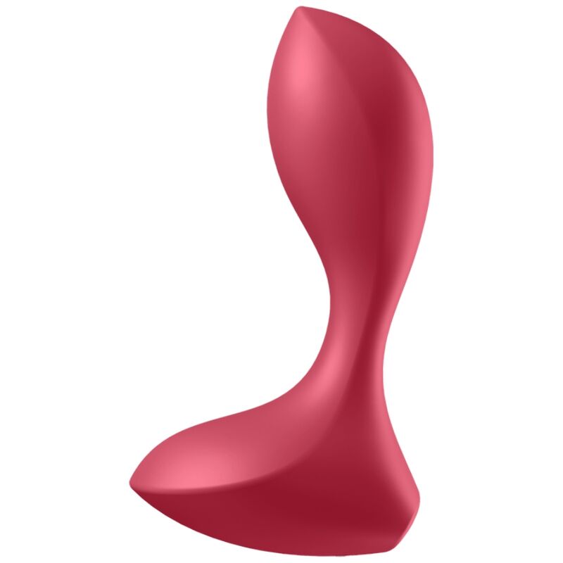 SATISFYER - BACKDOOR LOVER VIBRADOR ANAL PLUG VERMELHO