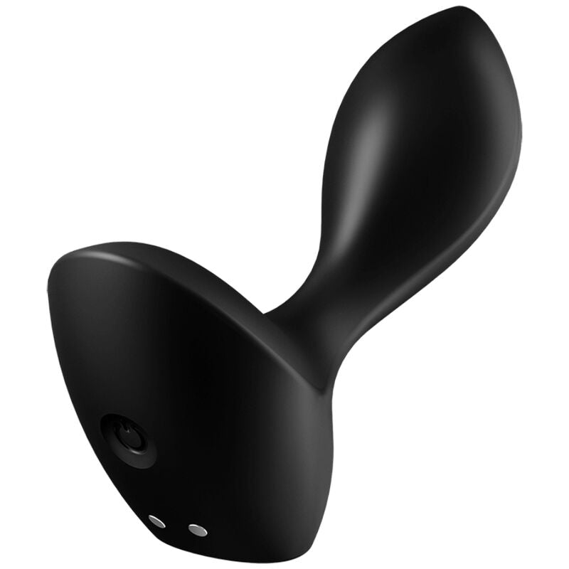 SATISFYER - BACKDOOR LOVER PLUG ANAL VIBRANTE PRETO