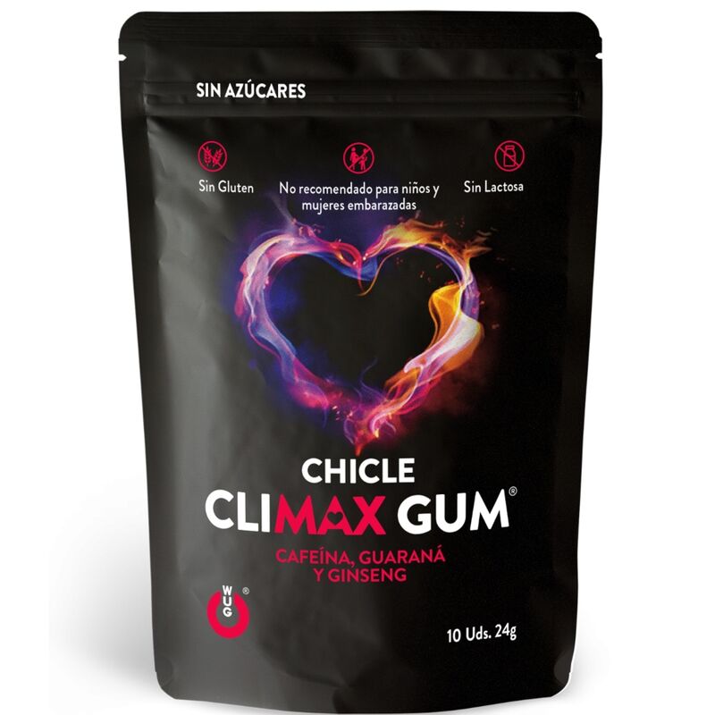 WUG SEX SENSE - CLIMAX GUM 10 UNITS