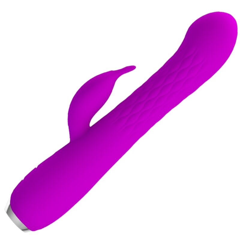 PRETTY LOVE - VIBRADOR MOLLY COM ROTAÇÃO RECARREGÁVEL