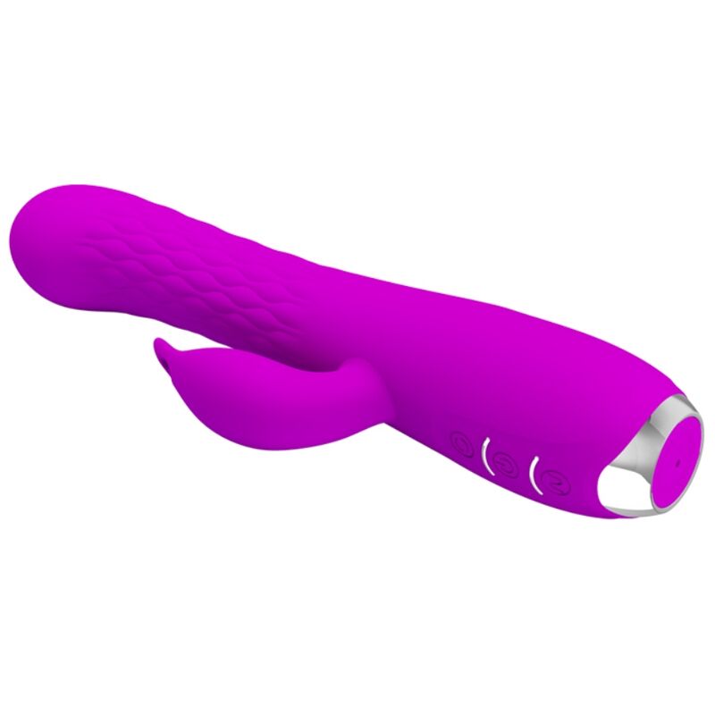 PRETTY LOVE - VIBRADOR MOLLY COM ROTAÇÃO RECARREGÁVEL