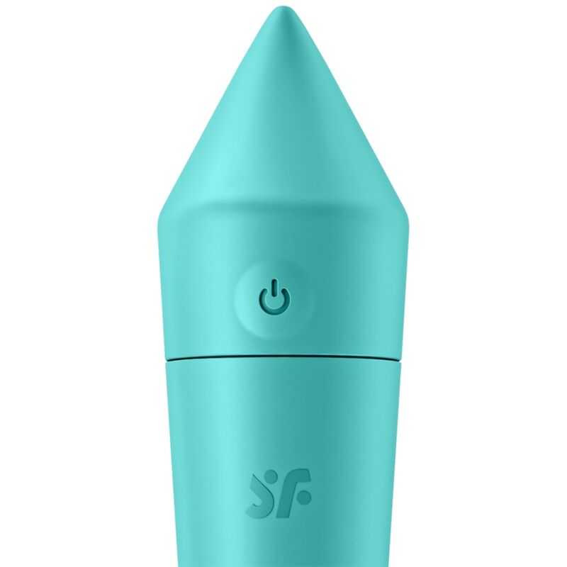 SATISFYER - ULTRA POWER BULLET 8 VIBRATING BULLET TURQUOISE