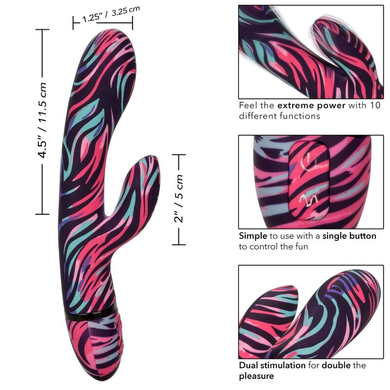 CALEXOTICS - VIBRADOR DUPLO PARA SUA CASA