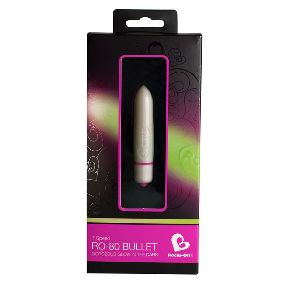 ROCKS-OFF - RO-80 MM GOLD VIBRATING BULLET 7 V 