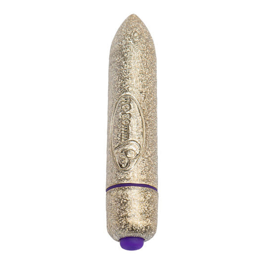 ROCKS-OFF - RO-80 MM GOLD VIBRATING BULLET 7 V 