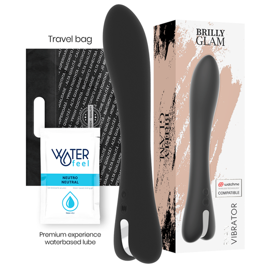 BRILLY GLAM - VIBRADOR RYAN COMPATÍVEL COM TECNOLOGIA WIRELESS WATCHME