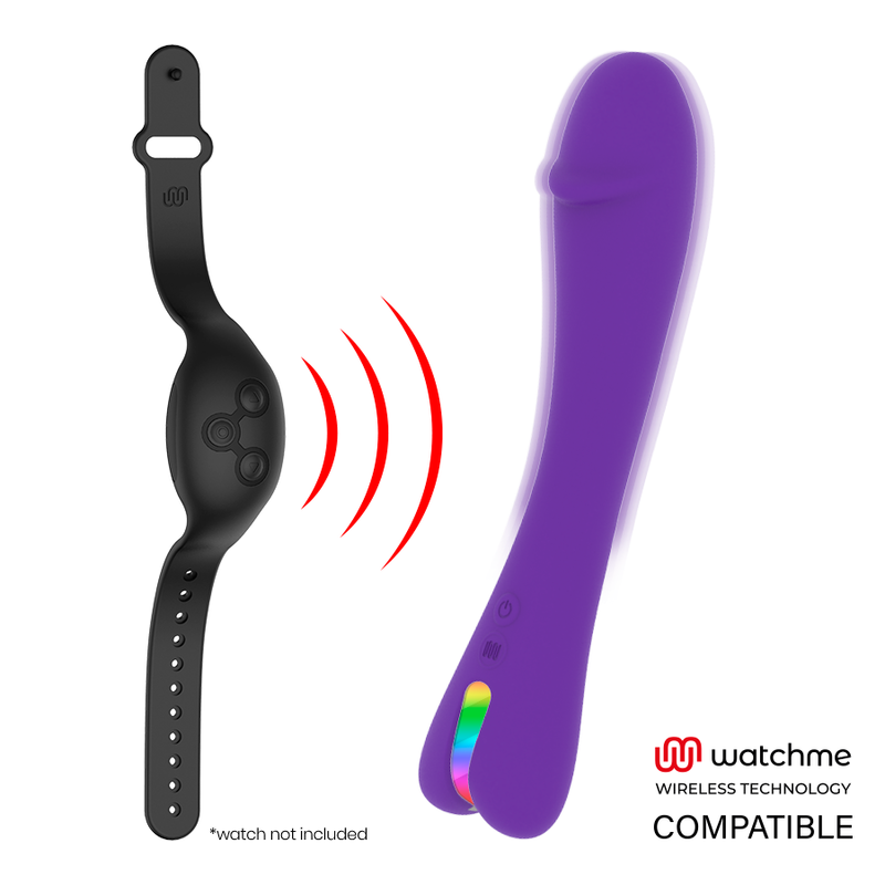 MR BOSS - VIBRADOR ENZO COMPATÍVEL COM TECNOLOGIA WIRELESS WATCHME