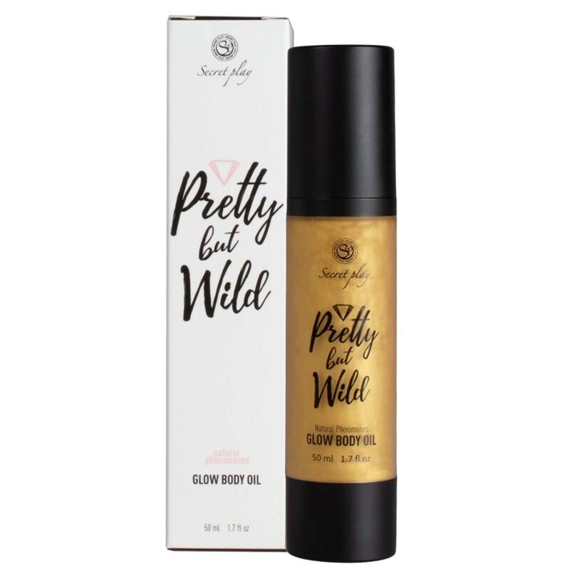 SECRETPLAY - ÓLEO DE BRILHO CORPORAL PRETTY BUT WILD 50 ML