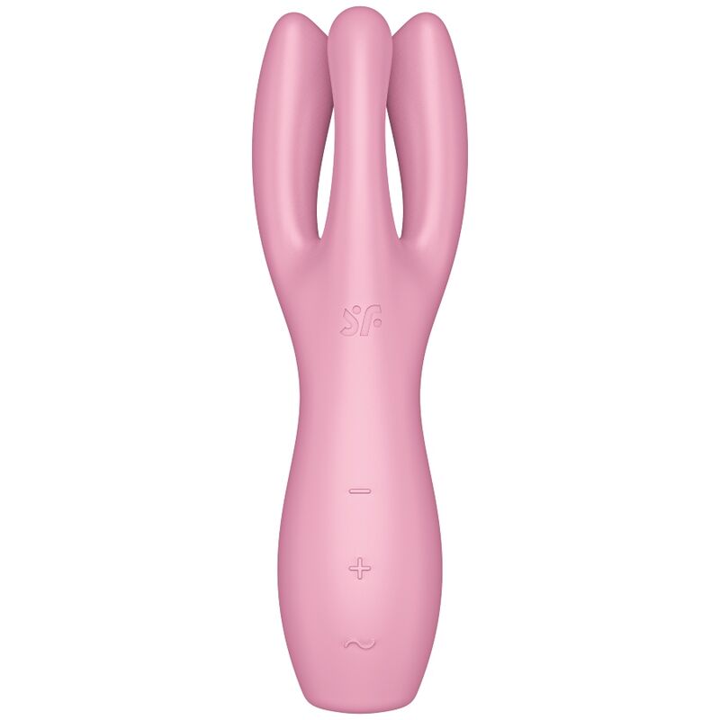 SATISFYER - THREESOME 3 VIBRADOR ROSA