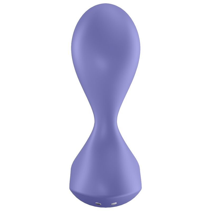 SATISFYER - APP VIBRADOR SWEET SEAL PLUG VIOLETA