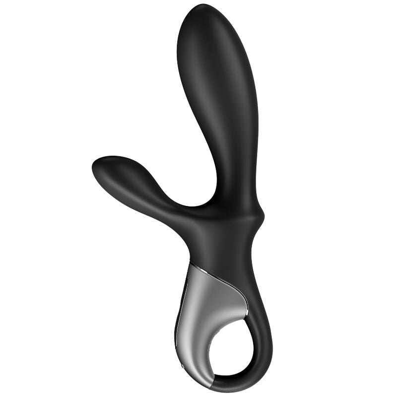 SATISFYER - HEAT CLIMAX+ ANAL VIBRADOR APP PRETO