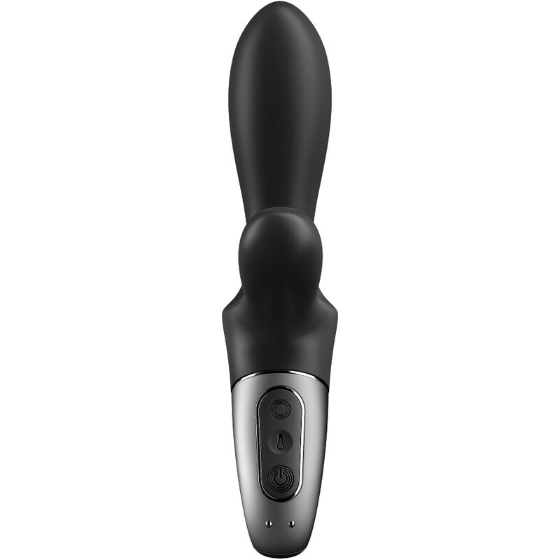 SATISFYER - HEAT CLIMAX+ ANAL VIBRADOR APP PRETO