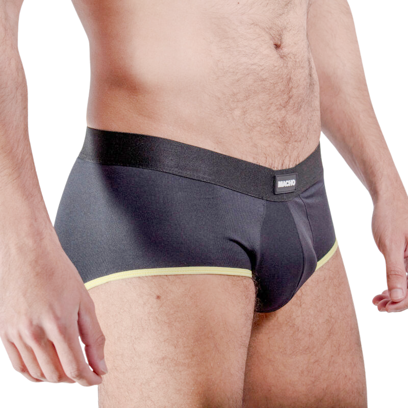 MALE - MS24A DARK YELLOW BRIEF UNDERWEAR S