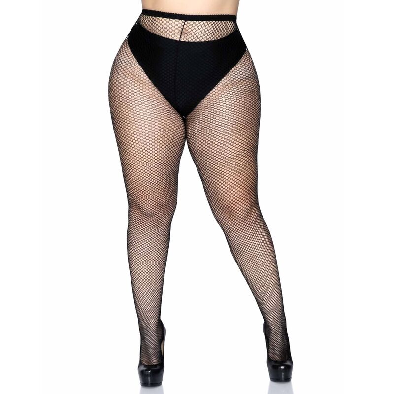 LEG AVENUE - MEIAS DE REDE PLUS SIZE