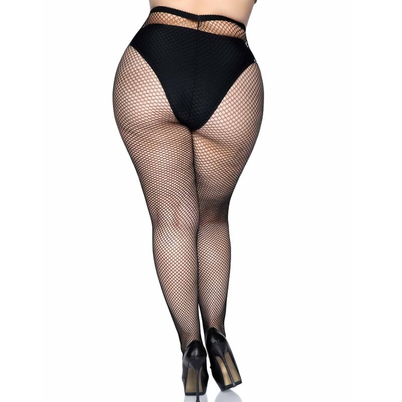 LEG AVENUE - MEIAS DE REDE PLUS SIZE