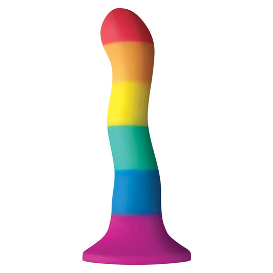 ORGULHO - LGBT FLAG WAVE DILDO 17 CM