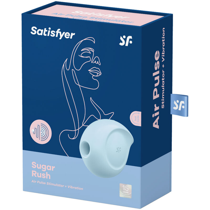 SATISFYER - ESTIMULADOR SUGAR RUSH E VIBRADOR ROSA