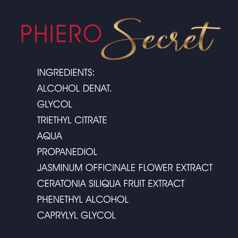 500 COSMETICS - PHIERO SECRET NATURAL HORMONE CONCENTRATE ODORLESS 15 ML