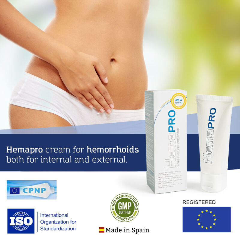 500 COSMÉTICOS - CREME HEMAPRO TRATAMENTO DE HEMORROIDAS